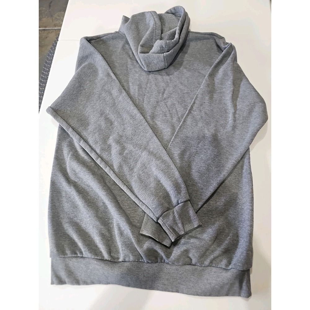 Mack Russo Men's Gray Pullover Hoodie XL Fleece Hooded Sweatshirt Kangaroo... - Picture 5 of 5